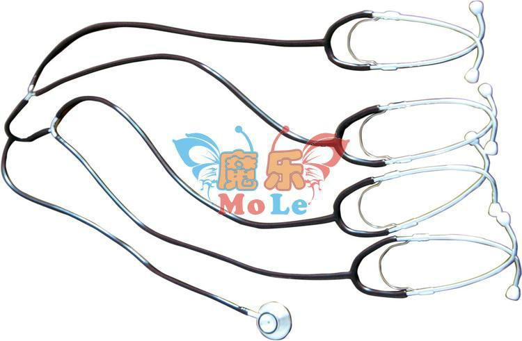 供应江苏生产小学科学探究仪器科技馆器材四人共听心跳(听筒)图片