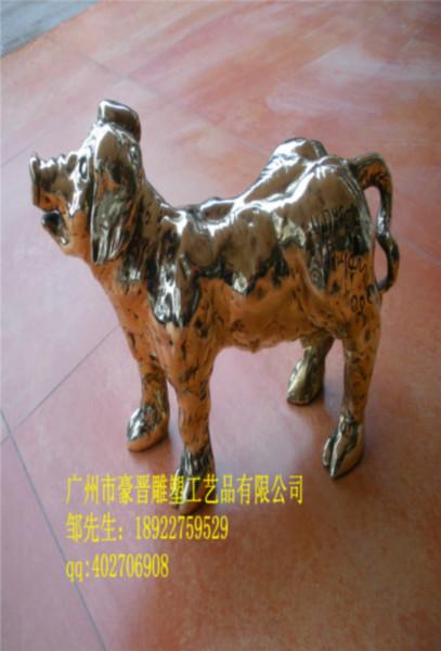 供應(yīng)廣東玻璃鋼仿銅狗、環(huán)保玻璃鋼仿銅狗雕塑*價