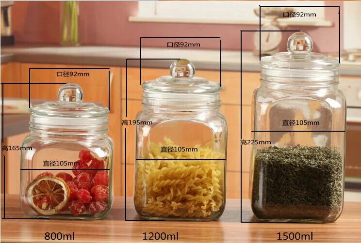 供應加厚玻璃儲物罐徐州玻璃廠