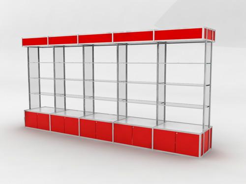 供應(yīng)*展柜鈦合金展示柜