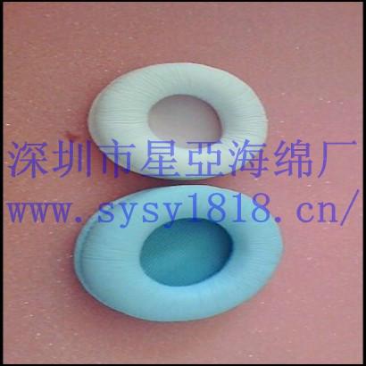 供應(yīng)雙拼海綿耳機套/粘貼海綿耳機套