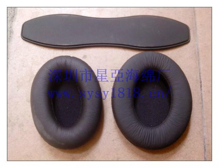 供應(yīng)耳機挖空海綿套/皮耳套