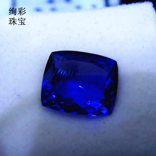 供應(yīng)天然5A坦桑石多少錢一克拉 深圳絢彩珠寶坦桑石批發(fā)