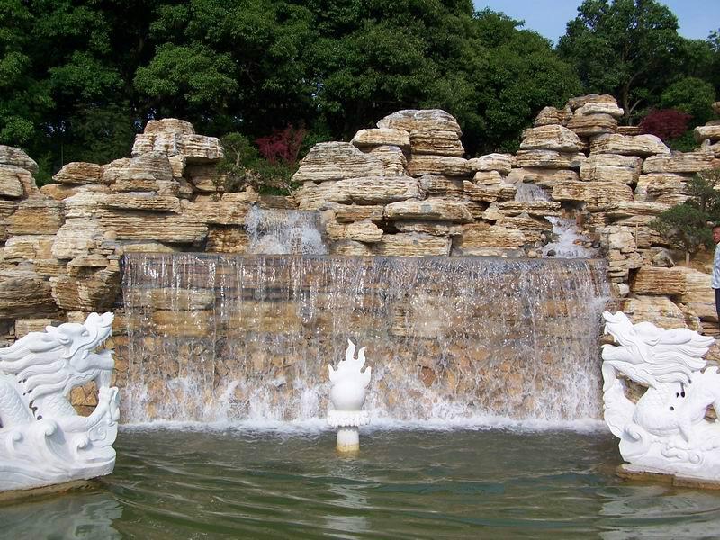 邯鄲千層石假山制作單位-斧劈石圖片