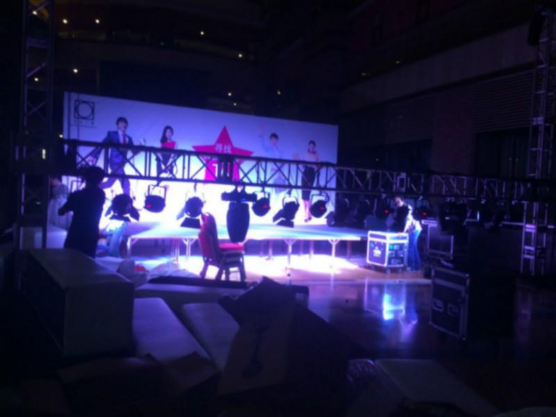 上海舞臺背景搭建圖片