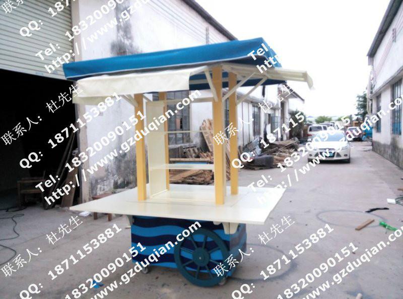 供應(yīng)連州木制售貨車東莞廣場(chǎng)售貨車