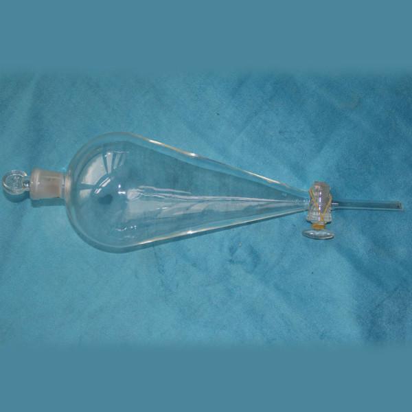 供應(yīng)梨形玻璃漏斗 梨分漏斗 梨形分液漏斗 油液分離器7000ML