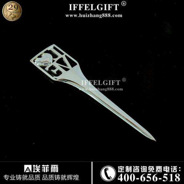 鍍金書簽定做，高檔書簽定做圖片