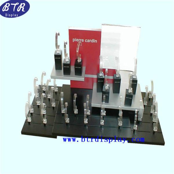 供應(yīng)亞克力手表展示架 壓克力鐘表展示架 有機(jī)玻璃手表展示道具