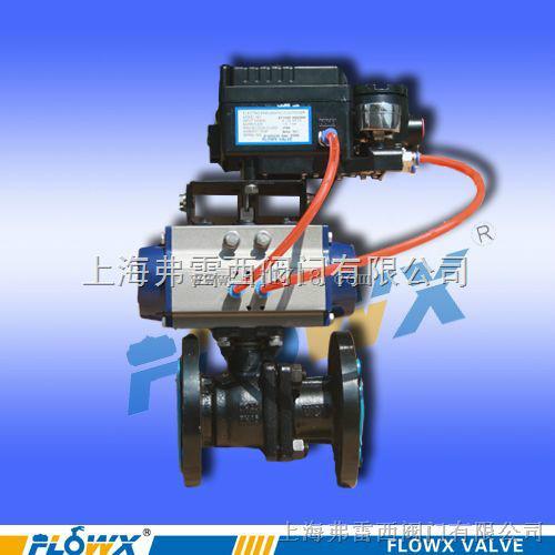 供應(yīng)氣動(dòng)碳鋼調(diào)節(jié)型球閥