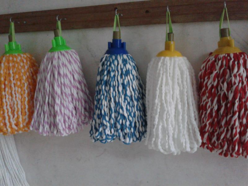 供應畢卡索拖把頭，浙江拖布廠，紫白比卡鎖拖把