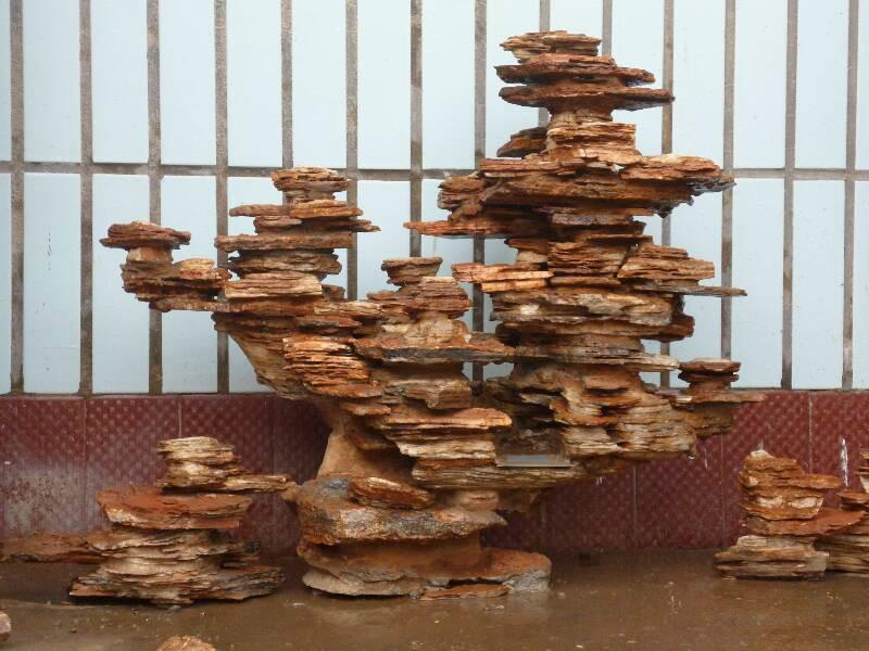 供應(yīng)山水盆景，山水盆景批發(fā)，盆景價格山水盆景的制作方法千層石山水