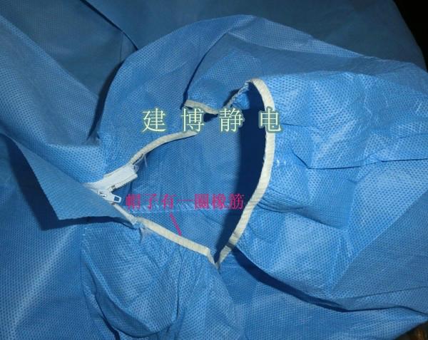 供應(yīng)加厚無紡布連體服術(shù)衣隔離衣