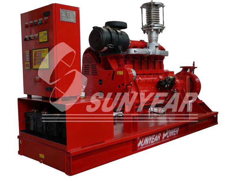 供應(yīng)廣州三業(yè)高原風(fēng)冷柴油機(jī)消防泵