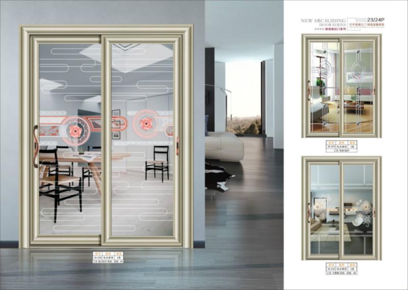 供應(yīng)廣東佛山鋁合金門2014年新款推拉