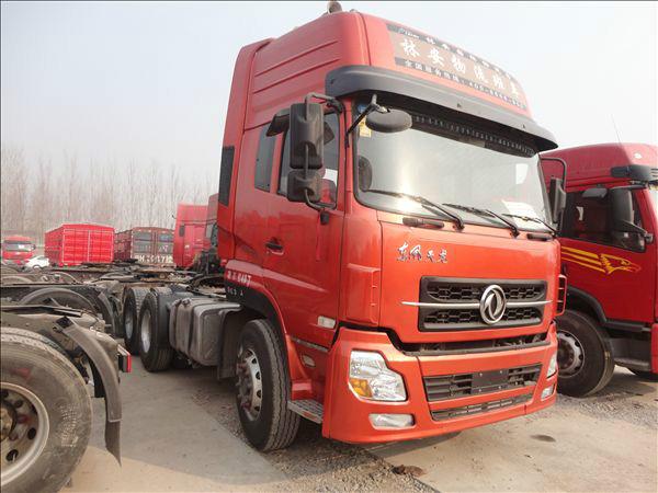 供應(yīng)河南二手東風(fēng)*雙驅(qū)高欄半掛車(chē)