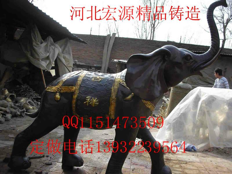 鑄銅大象動(dòng)物雕塑設(shè)計(jì)