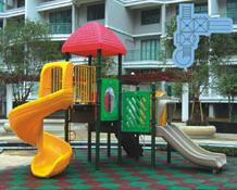 供應大型組合滑梯0070