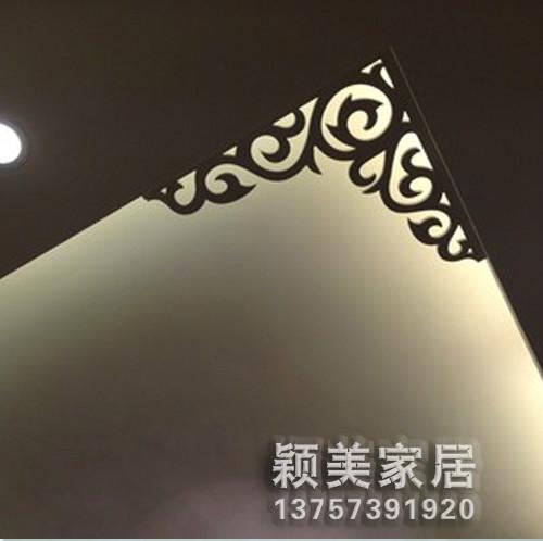 PVC雕花板/鏤空板/通花板/角花圖片