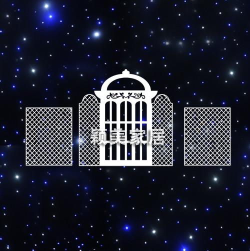 CY165/婚慶道具/城堡背景墻圖片