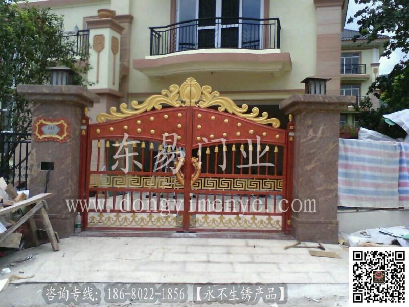 供應(yīng)四川重慶東易碧桂園非標(biāo)鑄鋁別墅門