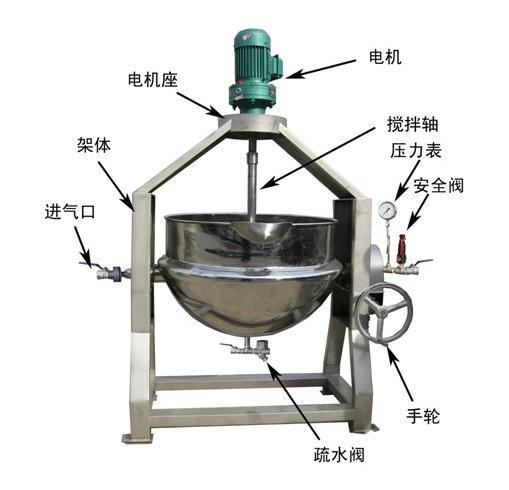 供应福建立式夹层锅