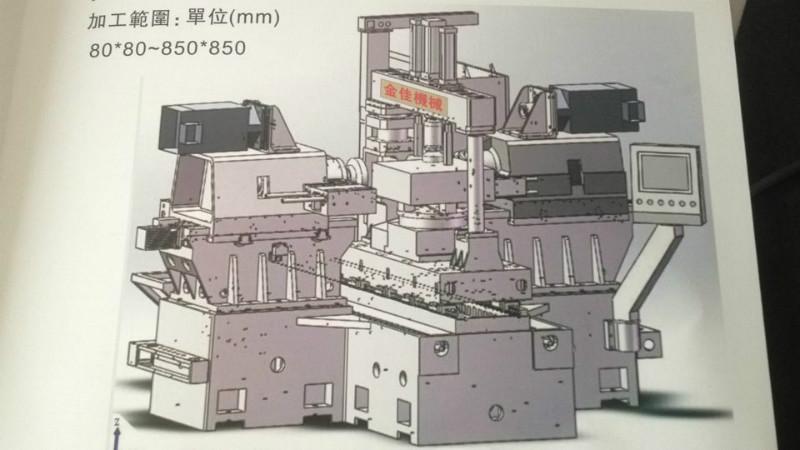 供应武汉加工机床双头铣JJ-B850图片