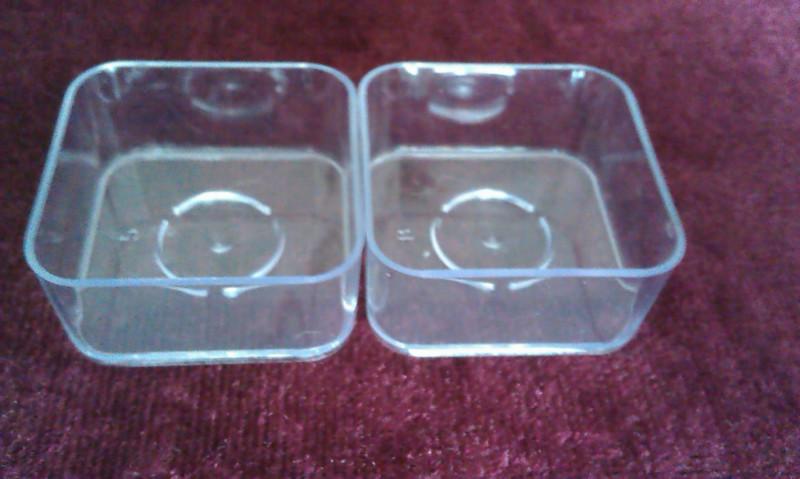 供應定做方形/心形蠟燭殼