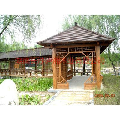 婁底防腐木廊架圖片