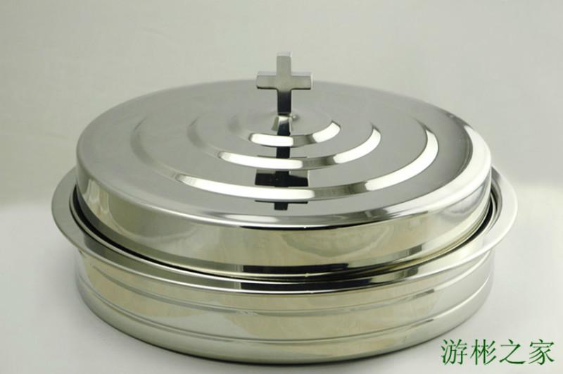 供應(yīng)單個基督教不銹鋼圣餐蓋