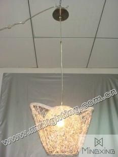 供應(yīng)中山鋁線藝術(shù)吊燈廠家酒店餐廳吊燈