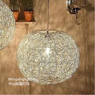 供應廠家批發(fā)現(xiàn)貨歐式簡約編織銘星燈飾