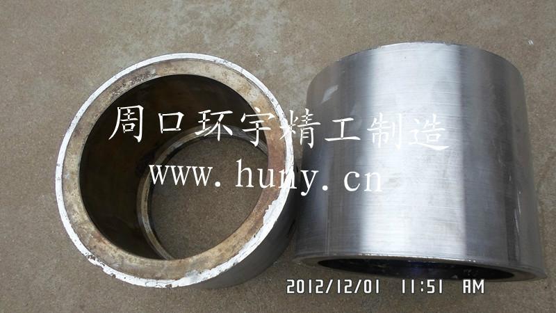 供應加工各種巴氏合金軸瓦軸套滑塊