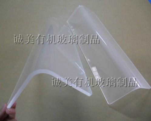 供應深圳磨沙亞克力弧形熱彎 有機玻璃半圓折彎成型 壓加力彎折
