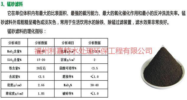 供應(yīng)水處理錳砂濾料的公司