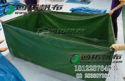 長年供應(yīng)魚池帆布泳池耐老化帆布魚池布