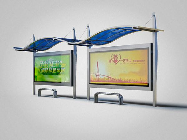 供應(yīng)公交候車亭廣告燈箱廠家定制