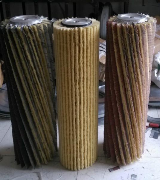 木工機械砂光機劍麻砂布刷輥 家具板材廠用劍麻砂布條刷