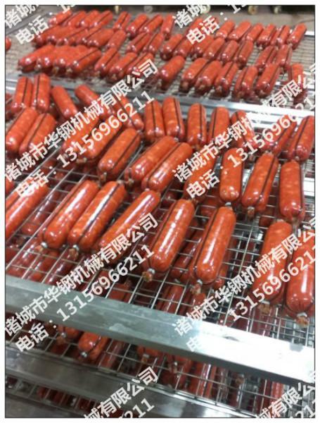 供應(yīng)華鋼50型號煙熏爐，全自動煙熏爐供應(yīng)商，香腸煙熏爐報價