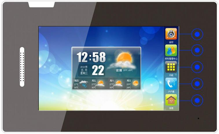 供应7寸数字对讲分机