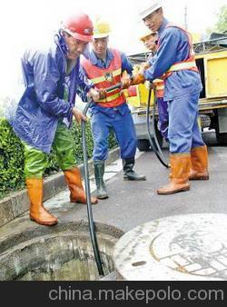 供应吴江汾湖镇污水处理（抽污水废水沉淀池池）管道清淤图片