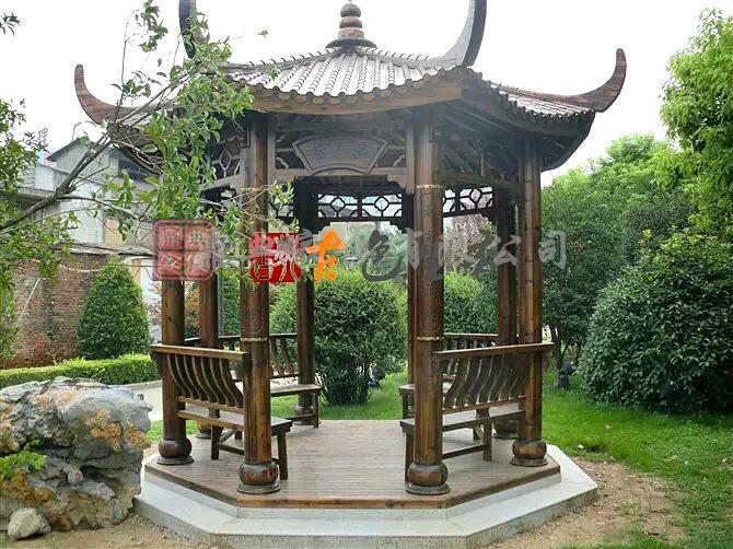 供應戶外八角涼亭