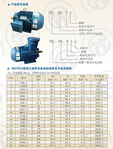 新二级能效节能电动机上海大速电机图片