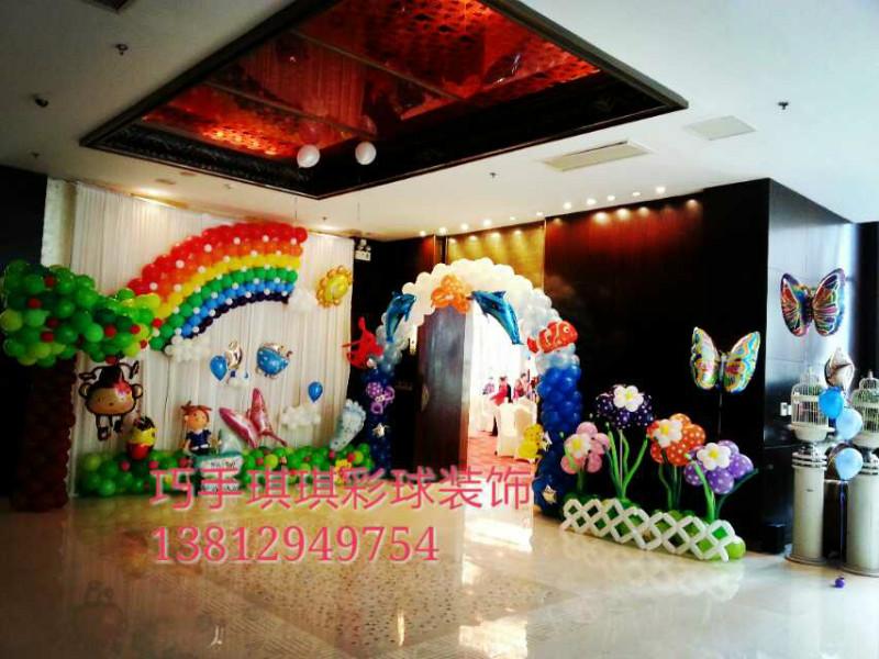 供應(yīng)常熟寶寶宴生日宴魔術(shù)氣球，常熟生日宴氣球，氦氣球批發(fā)