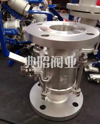 Q41F-16P三片式法蘭球閥圖片