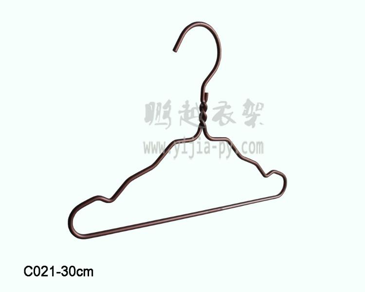 供應(yīng)衣架鐵衣架防滑衣架金屬配木珠衣架