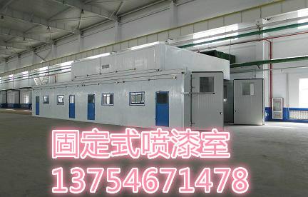 新型環(huán)保無泵水簾噴漆室譽信環(huán)保圖片