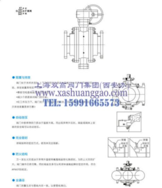 .上海双高专业供应Q47系列固定球阀图片