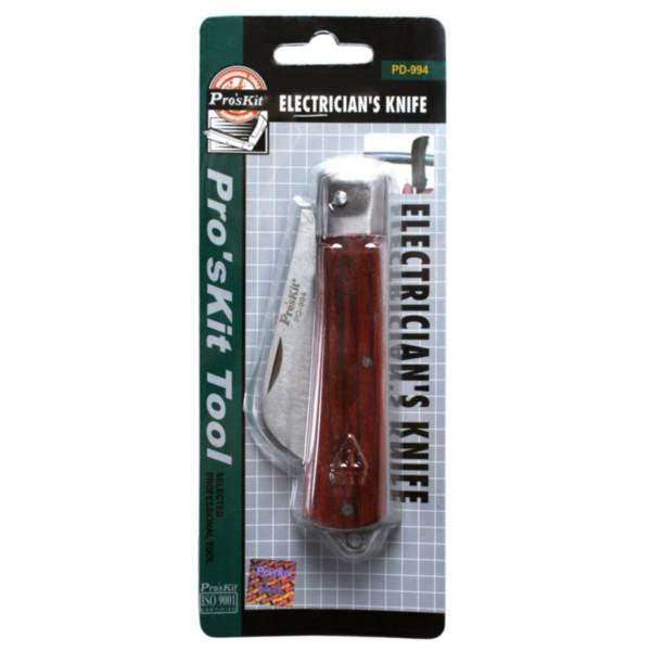 寶工PD-994不銹鋼彎刃電工刀圖片/寶工PD-994不銹鋼彎刃電工刀樣板圖 (2)