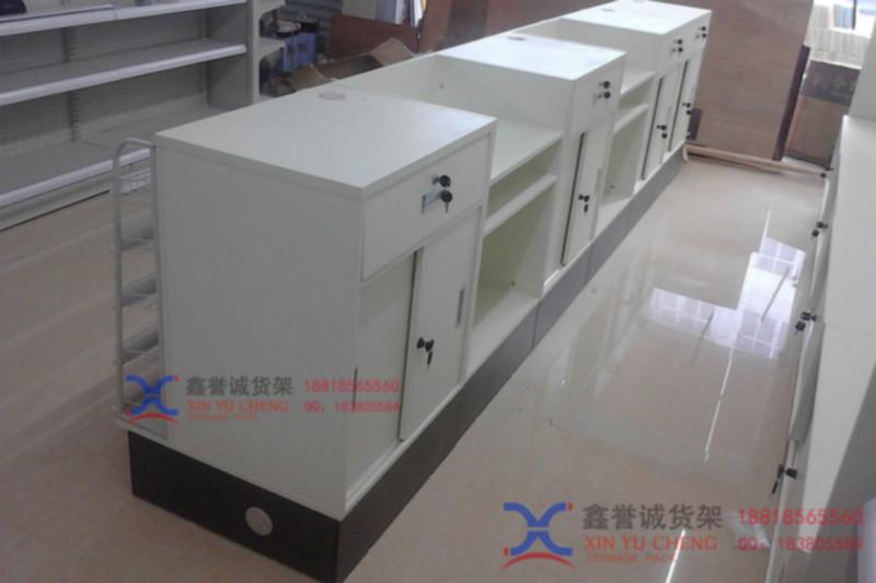 供應(yīng)藥店收銀臺(tái)，木質(zhì)收銀臺(tái)